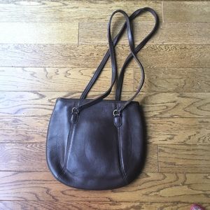 Vintage leather coach purse